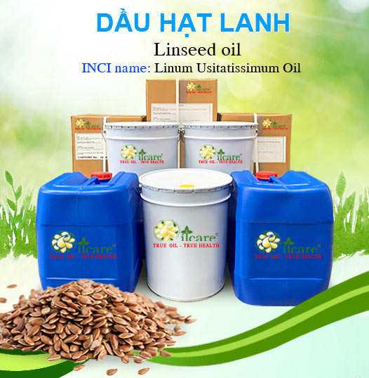 Bán Sỉ Dầu Hạt Lanh Nguyên Chất Số Lượng Lớn (Lít, Kg) - Giá Sỉ Cạnh Tranh
