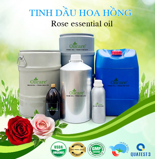 Bán Sỉ Tinh Dầu Hoa Hồng Nguyên Chất, Số Lượng Lớn (Lít, Kg) - Giá Cả Cạnh Tranh