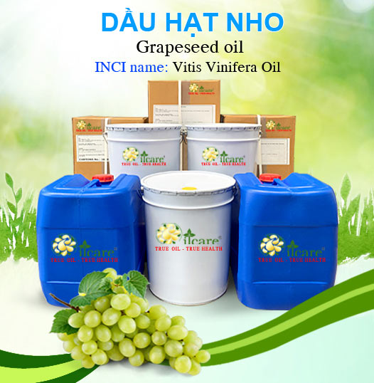 Bán Sỉ Dầu Hạt Nho Nguyên Chất Số Lượng Lớn (Lít, Kg) - Giá Cả Cạnh Tranh