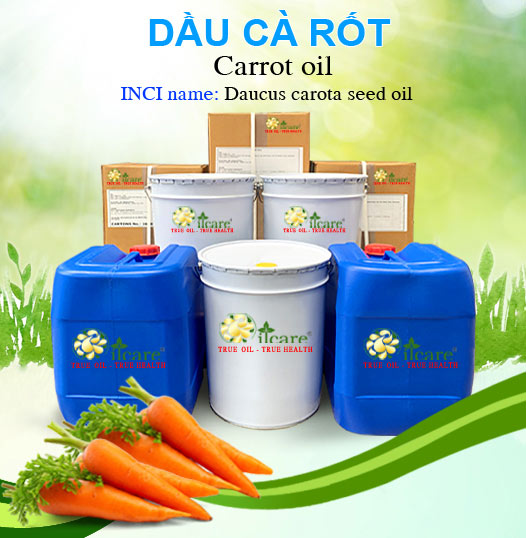 Bán Sỉ Dầu Cà Rốt Nguyên Chất